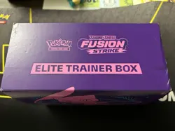 Pokemon Fusion Strike EMPTY Elite Trainer Box (ETB) No Packs! Accessories Only! - Image 2