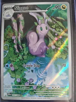Sliggoo 095/086 Choas Rising IR Great Condition English Pokemon Card Near Mint - Image 1