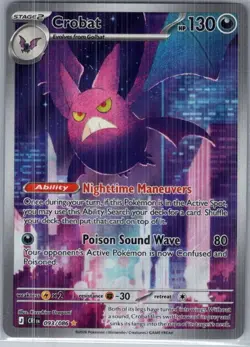 Crobat - 093/086 ME04: Chaos Rising - Pokemon Card - NM - Image 1