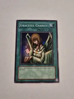 Graceful Charity SDP-040 Super Rare Unlimited Edition - YuGiOh! NM - Image 1