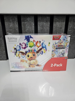 Pokemon TCG Prismatic Evolutions Costco 2 Pack | ETB & Booster Bundle Sealed New - Image 1
