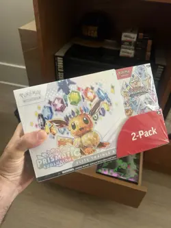 Pokemon TCG Prismatic Evolutions Costco 2 Pack | ETB & Booster Bundle Sealed New - Image 1