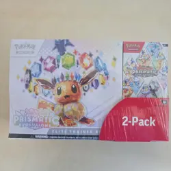 Pokemon TCG Prismatic Evolutions Costco Bundle ETB with Booster, New and Sealed - Image 1