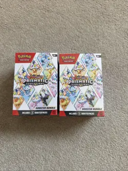 Pokemon TCG Prismatic Evolutions Booster Bundle Brand New Sealed - Image 1