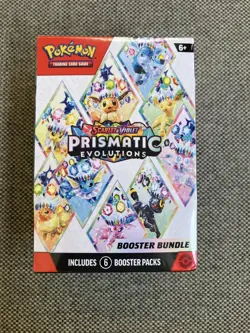 Pokemon TCG: Scarlet & Violet-Prismatic Evolutions Booster Bundle NEW & SEALED - Image 1