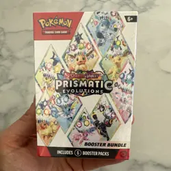 NEW & SEALED Pokemon TCG Prismatic Evolutions Booster Bundle 6 Packs - Image 1