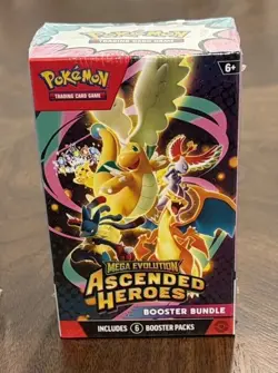 Pokemon Mega Evolutions Ascended Heroes Booster Bundle Brand New Factory Sealed - Image 1