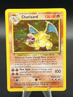 Pokemon Charizard 3/110 Legendary Collection English Holo LP ZF1 - Image 1