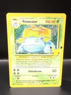 Pokemon Celebrations Venusaur 15/102 Classic Collection Holo Rare B - Image 2