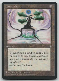 Zuran Orb Uncommon Ice Age Magic: The Gathering Moderately Played - Image 1