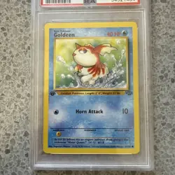 Pokemon Goldeen 1st Edition Jungle 53/64 PSA 10 Gem Mint 1999 Vintage WOTC - Image 4