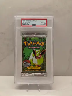 1999 Pokemon Jungle 1st Edition Booster Pack (Flareon Art) - PSA 10 GEM MINT - Image 3