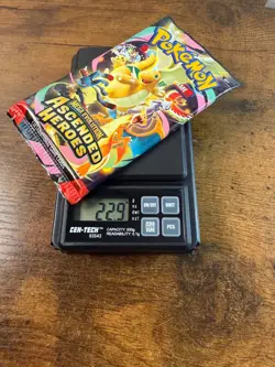 VERY HEAVY🔥 22.9g Pokemon TCG Ascended Heroes Booster Pack (sealed) GOD PACK - Image 1