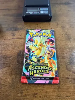 VERY HEAVY🔥 22.9g Pokemon TCG Ascended Heroes Booster Pack (sealed) GOD PACK - Image 4