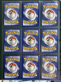 Pokemon WOTC Vintage Card Binder Lot Base Set Gym Heroes Team Rocket - Image 2