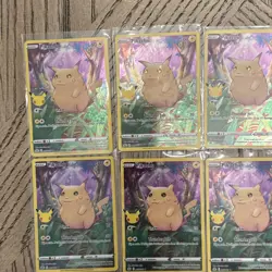 LOT of 15 Cards 2021 Pokemon 25th Celebration RARE PIKACHU Holo #005/025 🔥 - Image 3