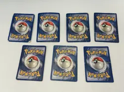 Vintage Pokemon WOTC Base Set Holo Lot Bundle Blastoise Etc Poor Condition - Image 2