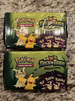 Pokemon TCG Trick or Trade Booster Bundle-50 Packs Per Bundle. Lot Of 2 Bundles - Image 1