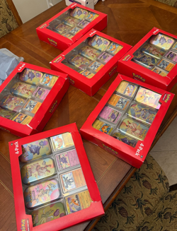 Pokemon Scarlet & Violet 151 Mini Tin 4 Pack Sam's Club Exclusive | Lot of 6 - Image 1