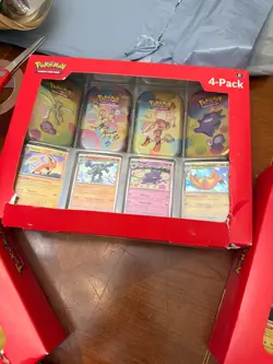 Pokemon Scarlet & Violet 151 Mini Tin 4 Pack Sam's Club Exclusive | Lot of 6 - Image 4