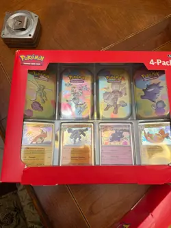 Pokemon Scarlet & Violet 151 Mini Tin 4 Pack Sam's Club Exclusive | Lot of 6 - Image 5