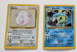 Pokemon Base Set Holo Rare Lot 4/102 WOTC Chansey Gyarados Poliwrath Magneton - Image 3