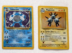 Pokemon Base Set Holo Rare Lot 4/102 WOTC Chansey Gyarados Poliwrath Magneton - Image 4