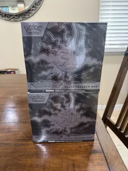 Lot Of 2 Pitch Black POKEMON CENTER Elite Trainer Box PC ETB - Image 1