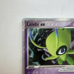 Pokemon TCG Celebi EX 17/17 Reverse Holo POP Series 2 2005 - Image 2