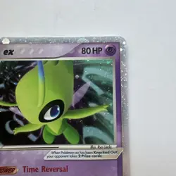 Pokemon TCG Celebi EX 17/17 Reverse Holo POP Series 2 2005 - Image 3