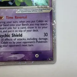 Pokemon TCG Celebi EX 17/17 Reverse Holo POP Series 2 2005 - Image 5