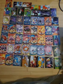 Pokemon TCG Topps Bundle Lot See Photos Mixed Condition Really good- played - Image 1