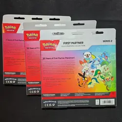 Pokemon TCG First Partner Illustration Collection Series 2 - Lot of 3 - Image 2