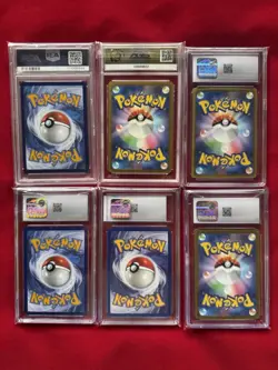 Pokemon TCG Graded Slab Lot Of 6 (Glaceon, Team Rocket 1st Ed Dark Electrode...) - Image 2