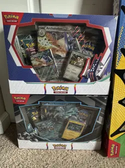 Sealed Pokemon Lot – Ascended Heroes Focused Fighters + 2 ETB + Collection Boxes - Image 3