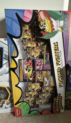 Sealed Pokemon Lot – Ascended Heroes Focused Fighters + 2 ETB + Collection Boxes - Image 4