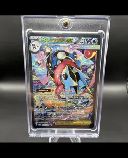 Pokemon TCG Mega Greninja EX 116/122 XY BREAKpoint Full Art Holo Ultra Rare ENG - Image 1