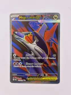 Mega Latias ex 163/132 Ultra Rare Full Art Mega Evolution Pokemon TCG NM - Image 1