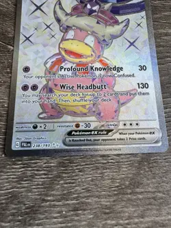 Pokemon TCG Slowking EX Scarlet & Violet Paldea Evolved Holo Ultra Card 238/193 - Image 2