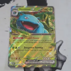 Venusaur ex 003/165 Double Rare Full Art Holo Scarlet & Violet-151 English 2023 - Image 1