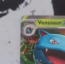 Venusaur ex 003/165 Double Rare Full Art Holo Scarlet & Violet-151 English 2023 - Image 2