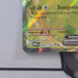 Venusaur ex 003/165 Double Rare Full Art Holo Scarlet & Violet-151 English 2023 - Image 4