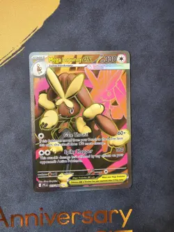 Mega Lopunny ex 115/094 Ultra Rare Phantasmal Flames Pokemon - Image 1