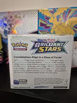 Pokemon TCG Brilliant Stars Booster Box 36 Packs Factory Sealed in Acrylic Case - Image 4