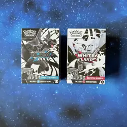 Pokemon TCG Black Bolt and White Flare Booster Bundle Set New & Sealed - Image 1