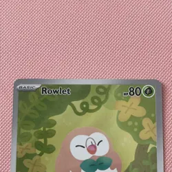 Pokemon Card Rowlet 090/088 Perfect Order Illustration Rare Near Mint - Image 3
