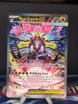 Mega Zygarde EX 310 HP Holo Rare 120/088 POR English Pokemon TCG Card - Image 1