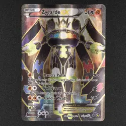 Zygarde EX 54a/124 Fates Collide 2017 Holo Promo Alternate Full Art Pokemon TCG - Image 1
