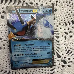 The Pokemon Company Swampert EX XY55 XY Promo Holo 180 HP English - Image 1