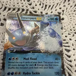 The Pokemon Company Swampert EX XY55 XY Promo Holo 180 HP English - Image 2